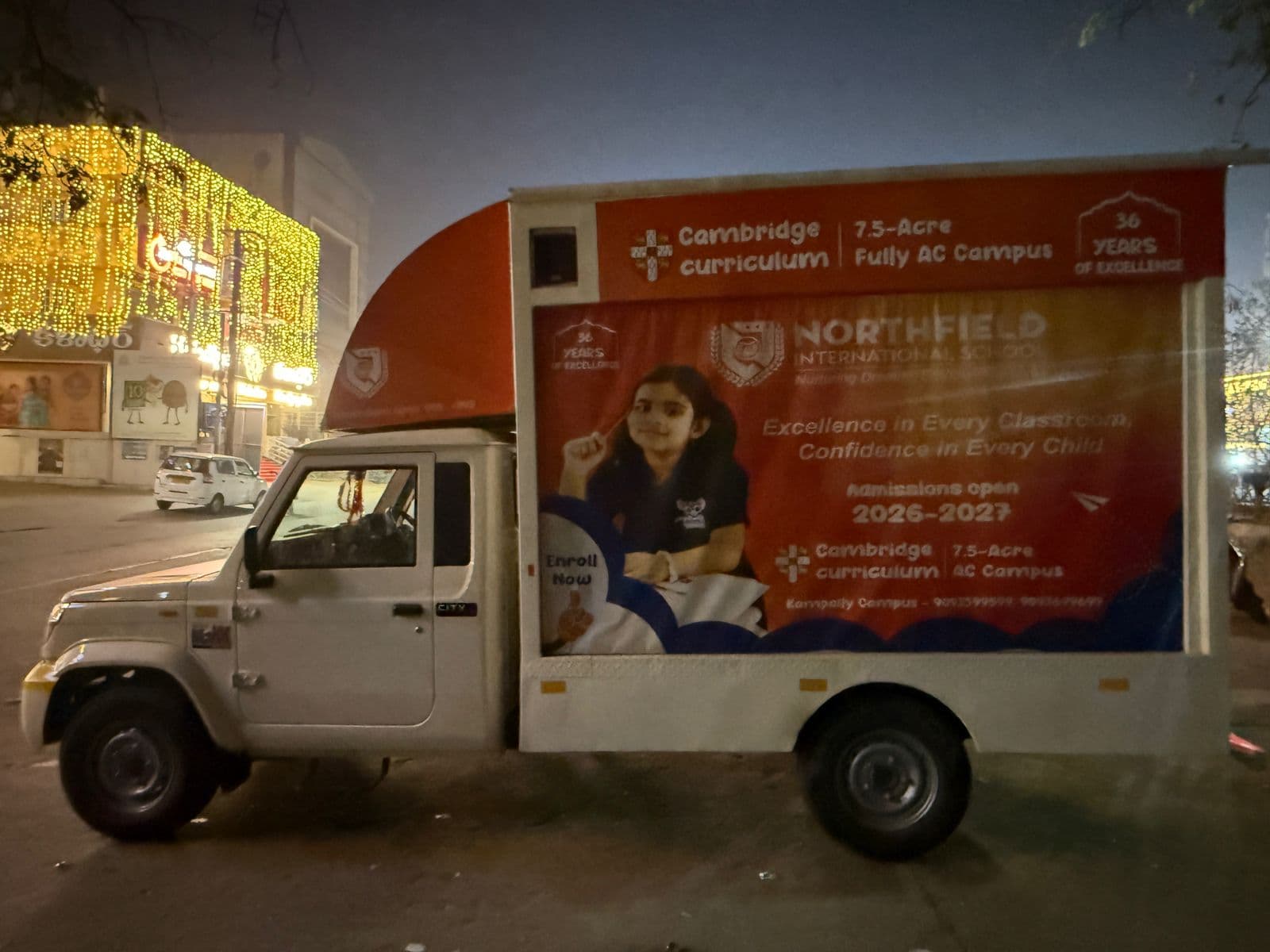 LED Advertising Vehicles